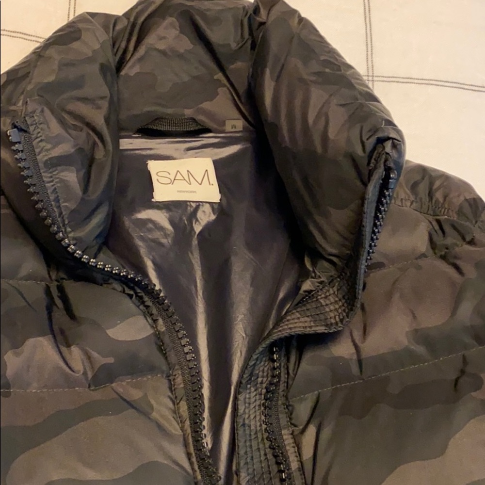 SAM. camo winter jacket